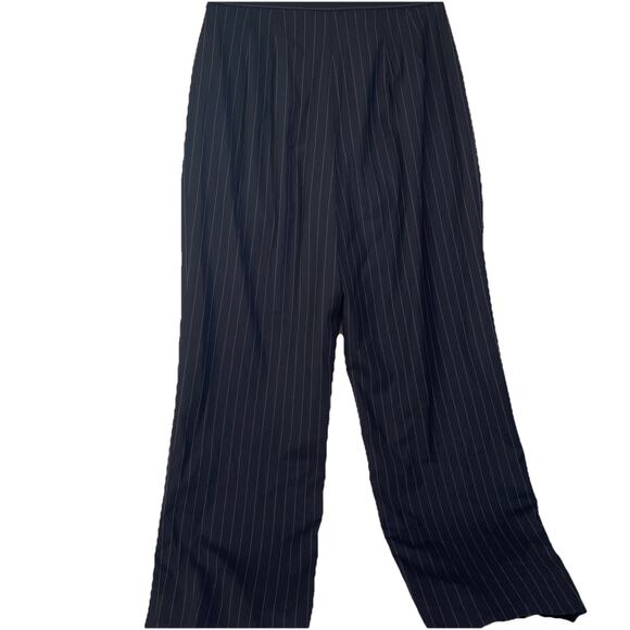 Talbots Collection Women’s Dress Pants Black Size 10 Wool/ Polyester Blend - Picture 3 of 6